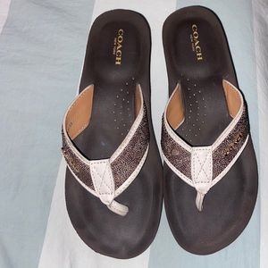 Coach sandals